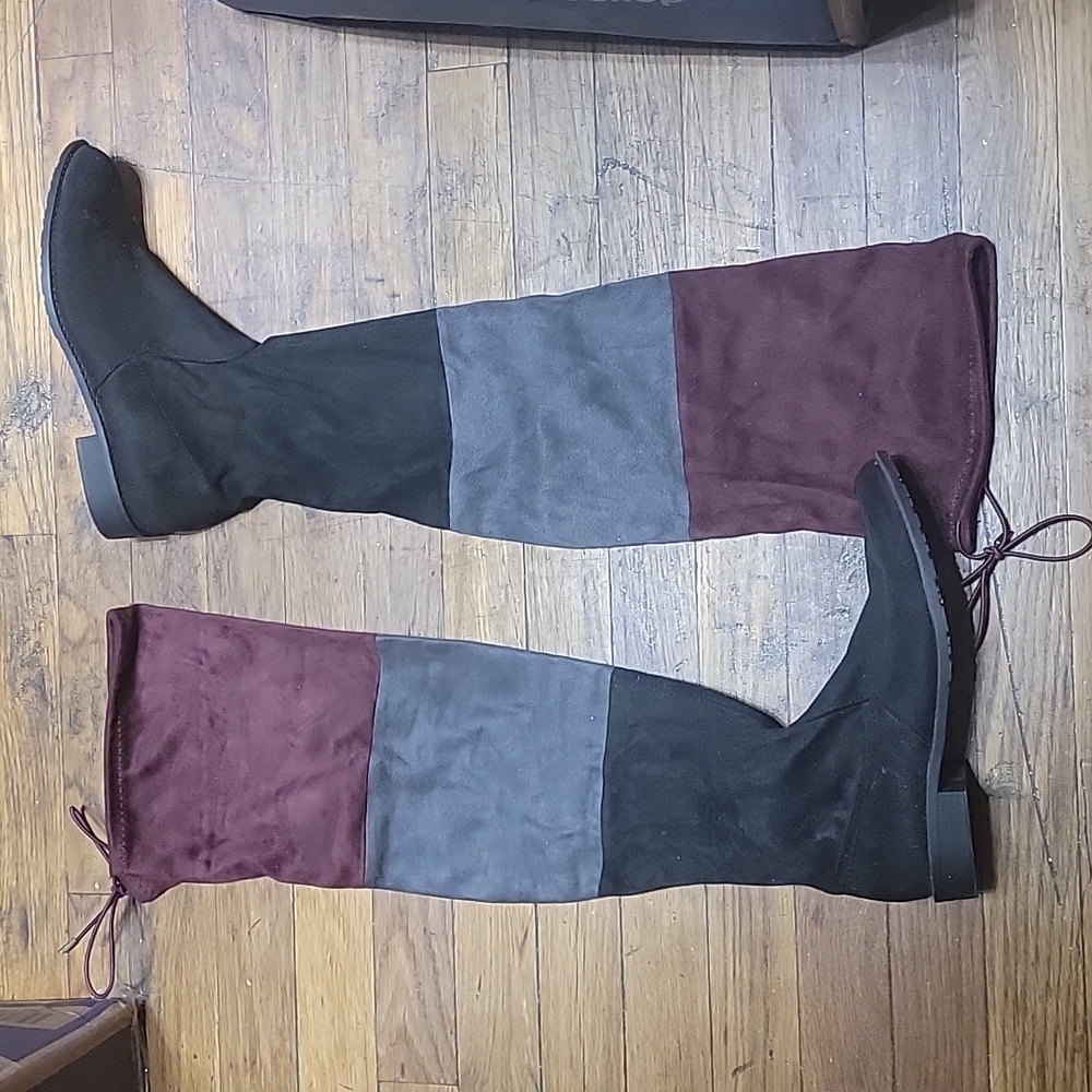 VOKI long boots size 9 color black, gray š· wine
good condition high boot - Picture 3 of 14